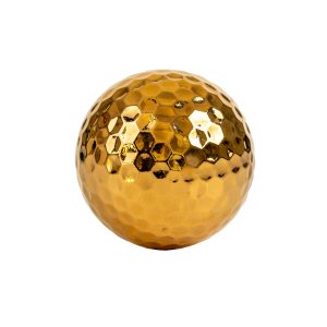 Golf Ball & Tee- 24K Gold Plated - Elite Luxury Gold Plating