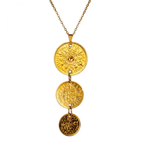Elite Luxury 3 Coin Pendant