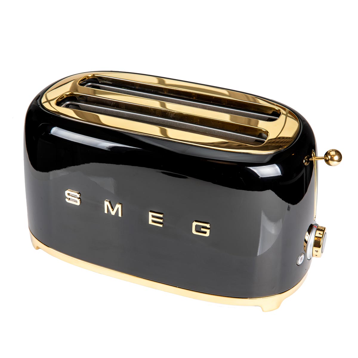 SMEG Kettle Toaster 24K Gold Elite Luxury Gold