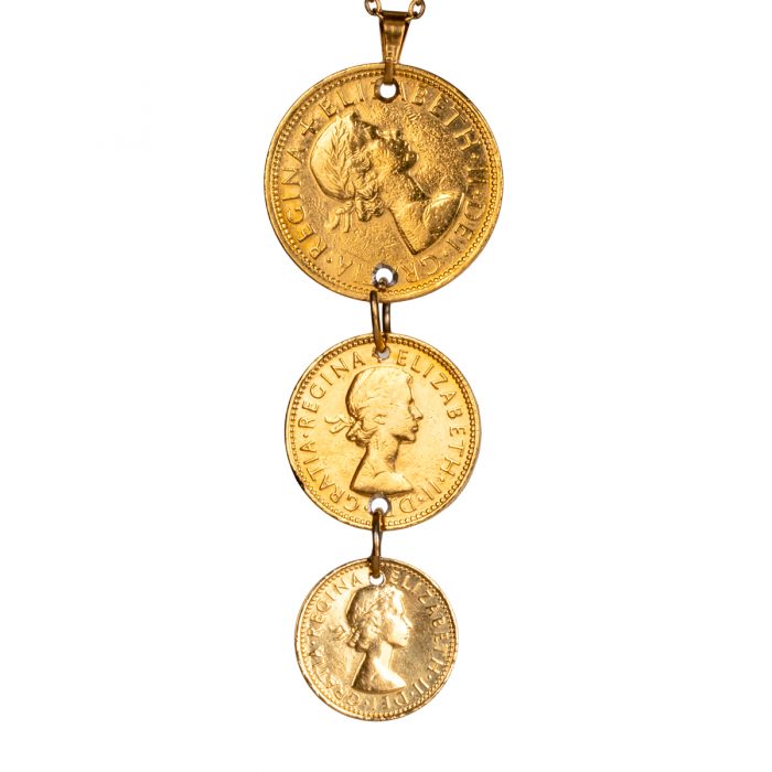 Elite Luxury 3 Coin Pendant