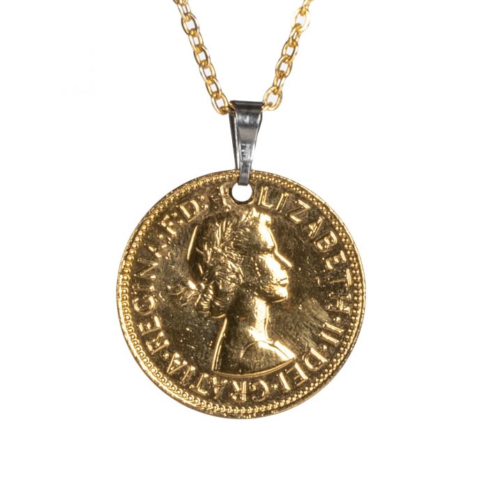 Elite Luxury Half Penny Pendant