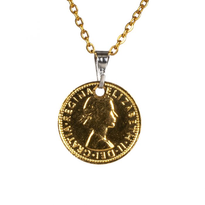 Elite Luxury Sixpence Pendant