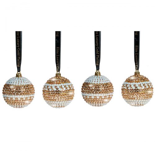 Christmas Baubles 4 Set-EL13