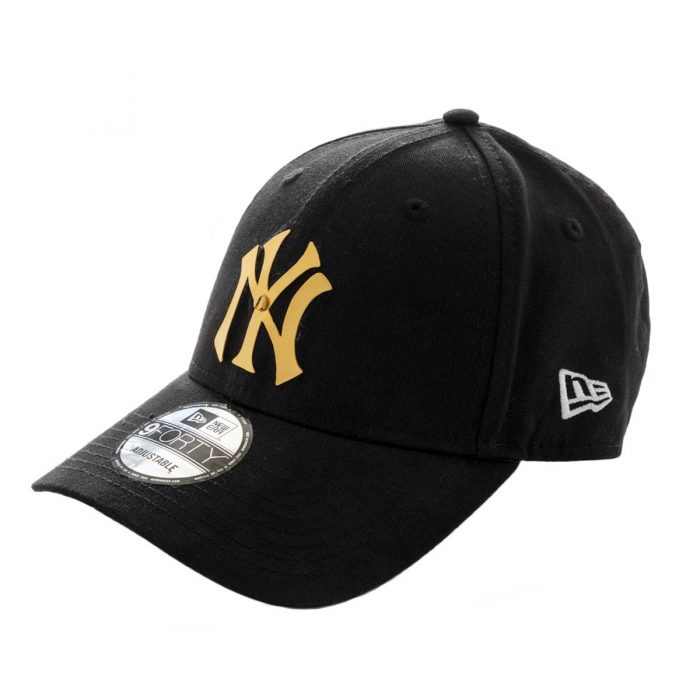 Elite Luxury New York Yankees Cap-Black-Gold