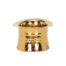 24K Gold Nibbles Bowl in Top Hat Design – Luxury Snack Dish