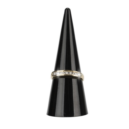 Nine Stone CZ Ring