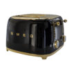 SMEG Kettle & Toaster (4 Slice) 24K Gold Plated - Elite Luxury