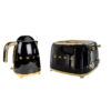 SMEG Kettle & Toaster (4 Slice) 24K Gold Plated - Elite Luxury