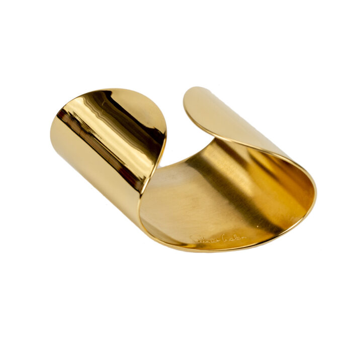 Gold Napkin rings. Single napkin ring