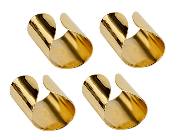 Gold Napkin rings