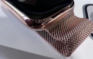 Apple watch rose gold plated