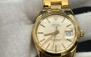 Gold Plated rolex watch